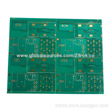 4 layer PCB with immersion gold finishing and 4 OZ copper foilNew